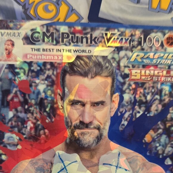 CM Punk Pokemon Card - Picture 8 of 10